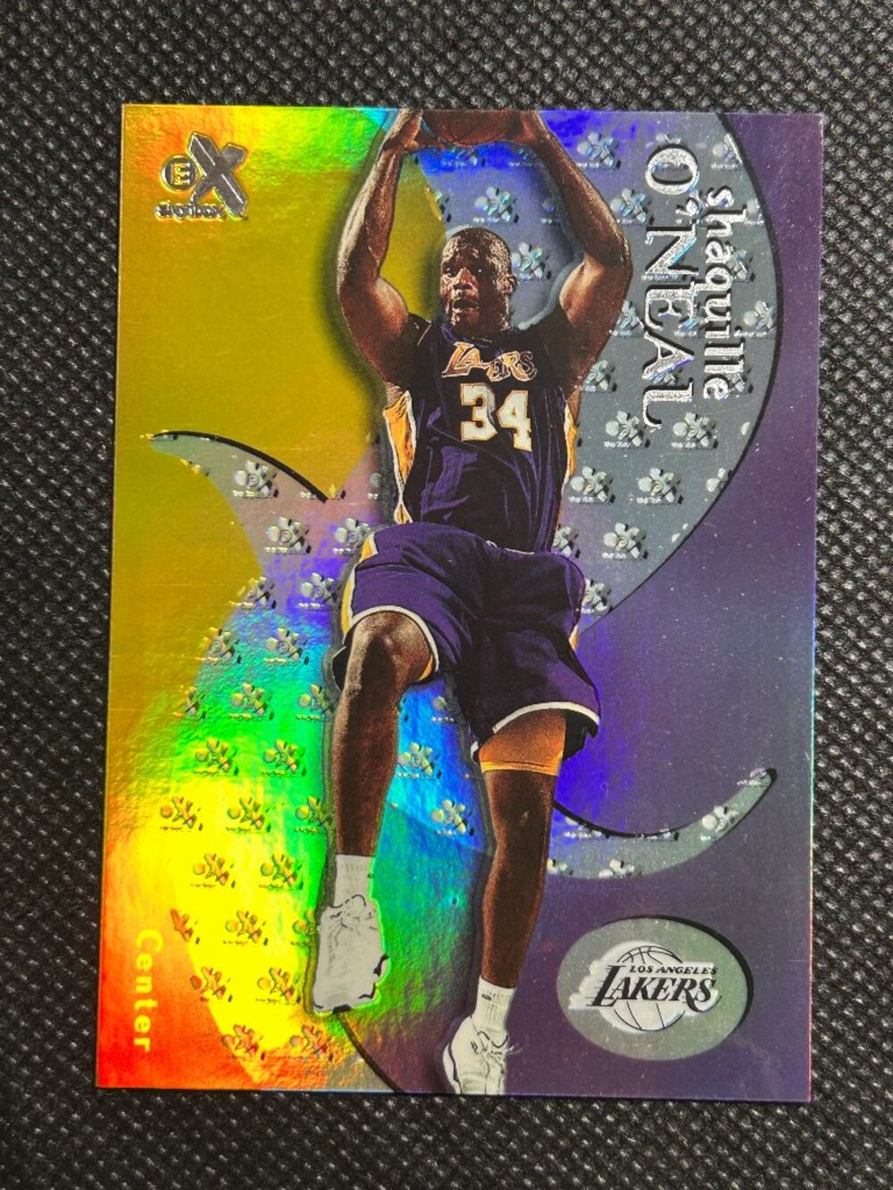 1999-00 Skybox EX #22 SHAQUILLE O'NEAL Los Angeles Lakers HOF